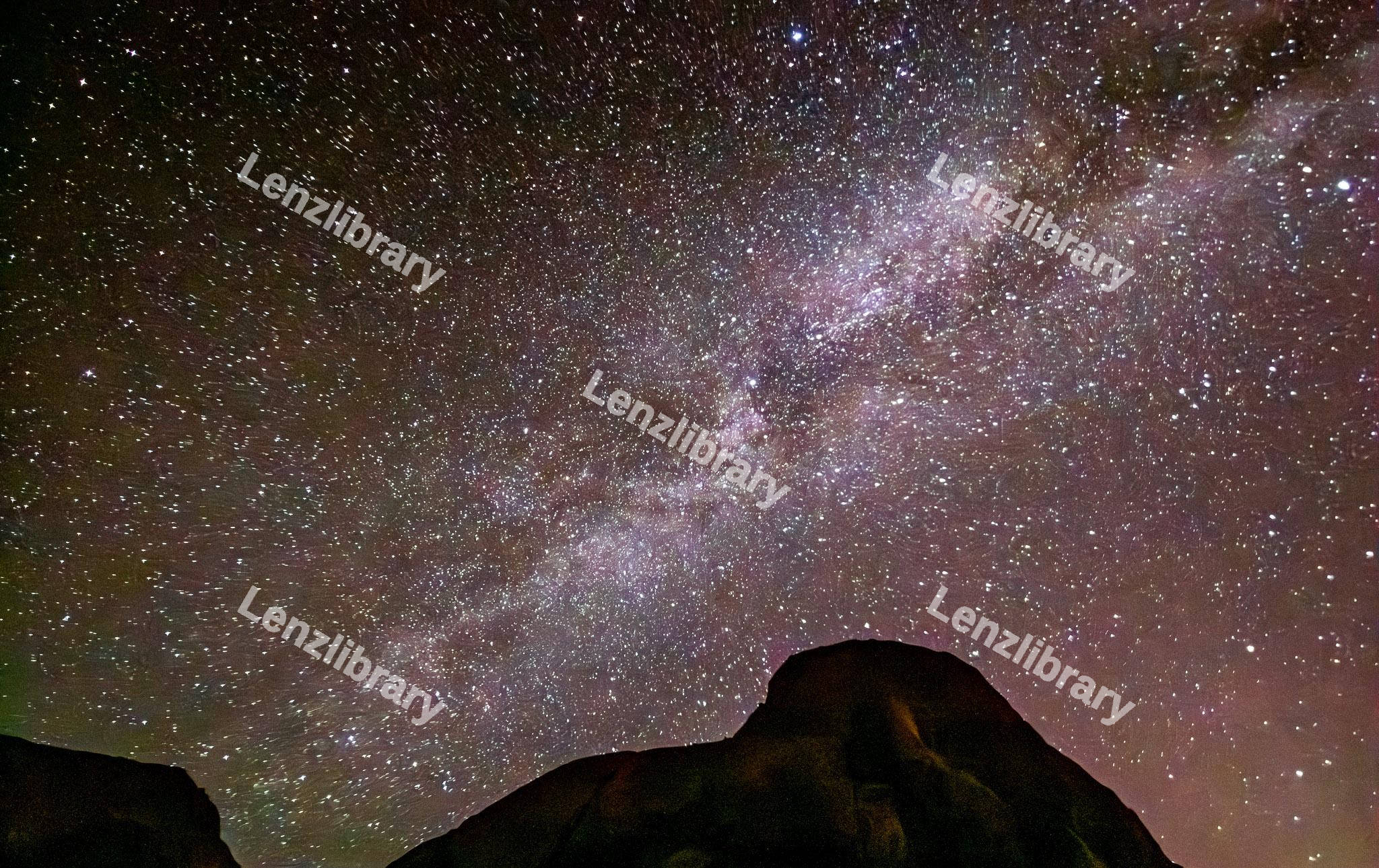 Milky way view